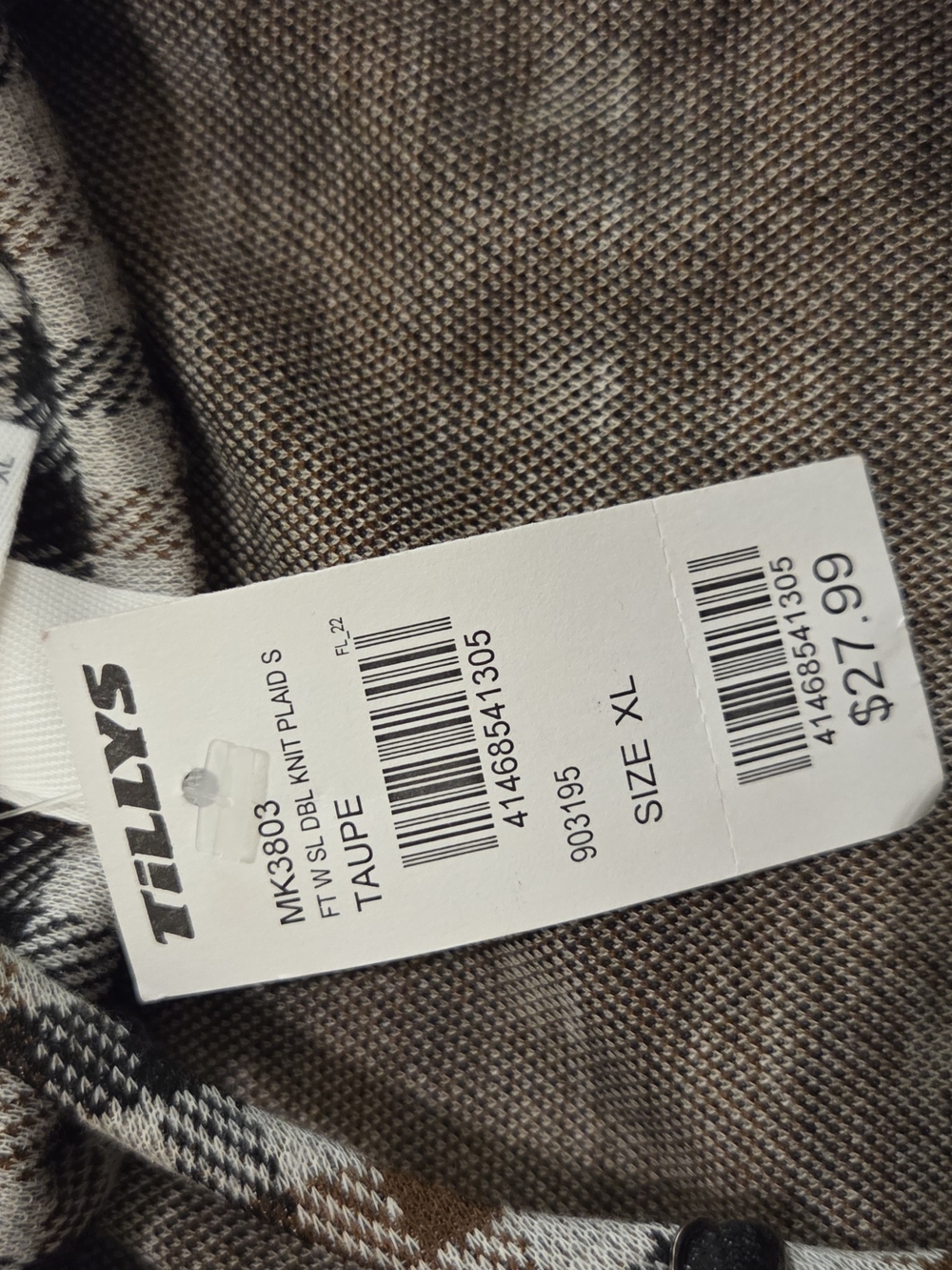Tilly's Black & White Gingham Spaghetti Strap Mini Dress - Picture 3 of 3
